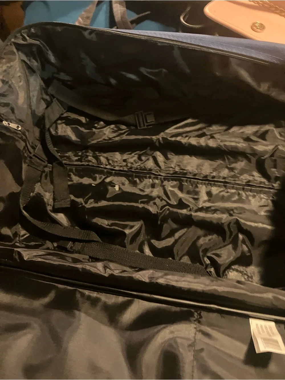 Protege carry on suitcase never used , 20”x14”x7” , blue with black trim